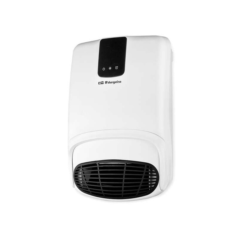 Orbegozo FB 2200 Riscaldatore a parete con portasciugamani - Speciale bagno (IP-23) - Telecomando - 2 livelli di calore 