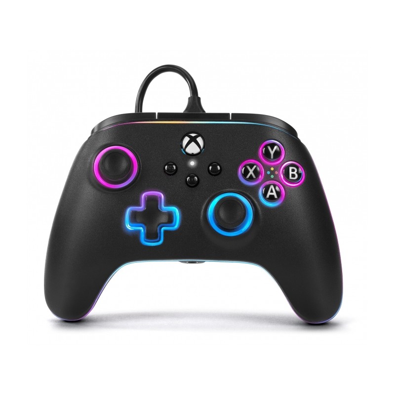 Controllore cablato PowerA Advantage per Xbox X Serie X|S Lumectra - Nero