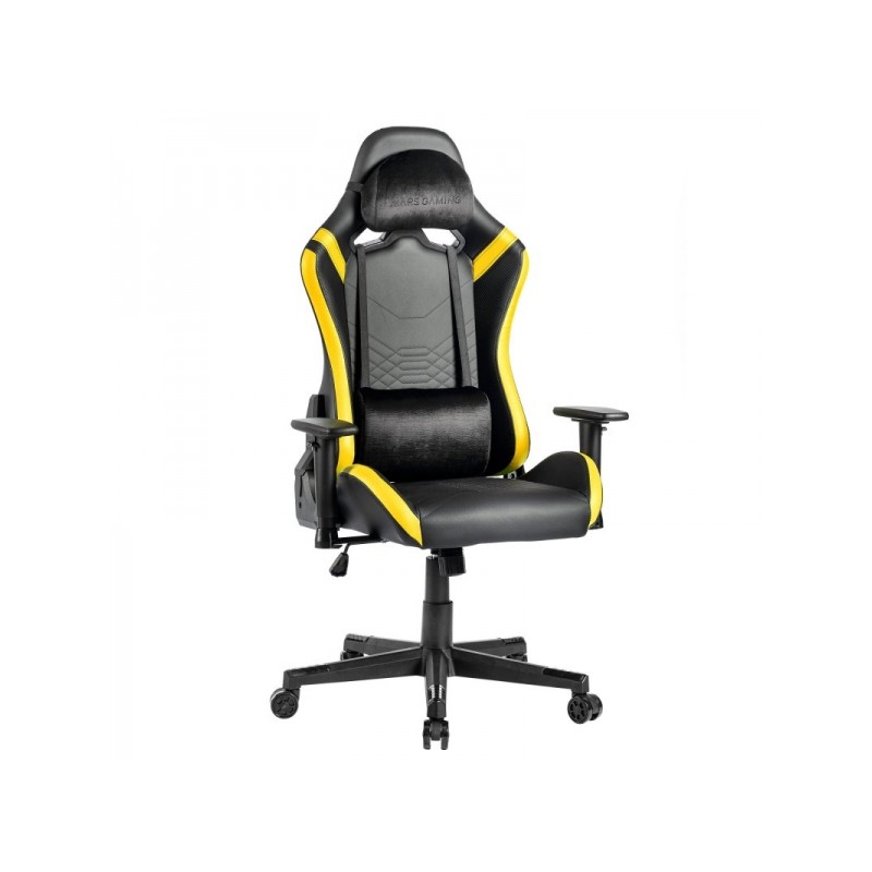 Mars Gaming MGC-PRO Sedia da gioco - Pelle PU - Cuscini morbidi al tatto - Braccioli 2D - Schienale reclinabile a 135º 