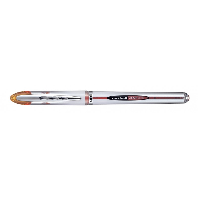 Uni-ball Vision Elite UB-200 Rollerball a inchiostro liquido - Punta a sfera 0.8 mm - Sistema antigoccia da viaggio - Co