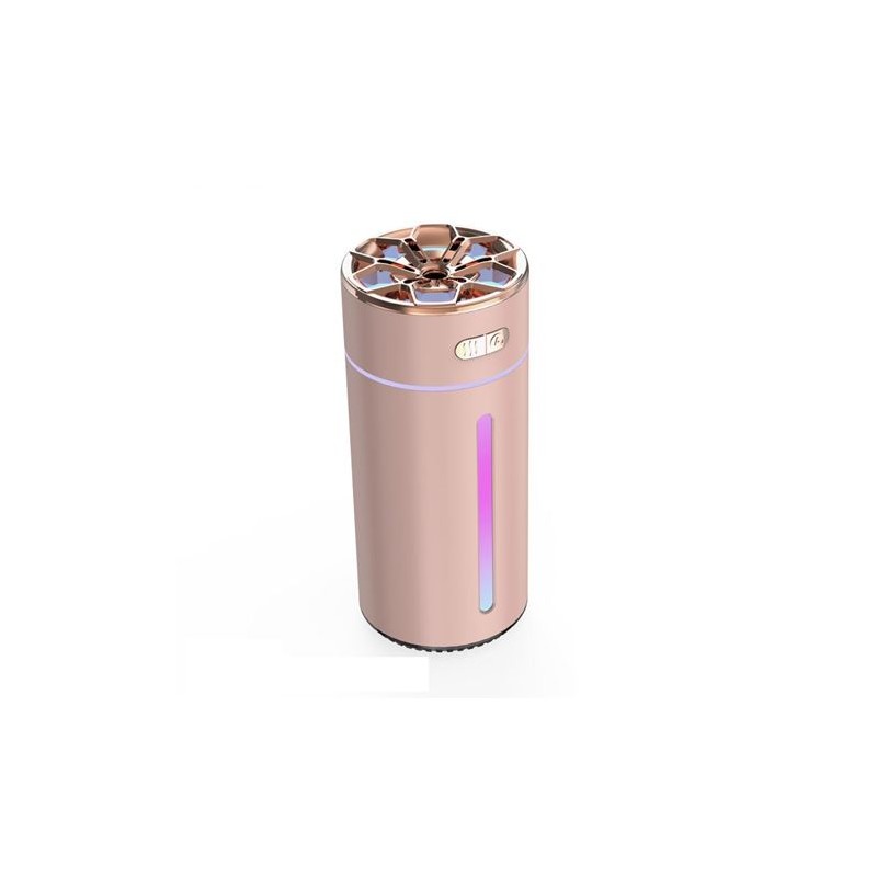 XO Small Space Fragrancer - Luce RGB - Batteria 800mAh - Caricatore tipo C - Capacità 300ml - Colore rosa