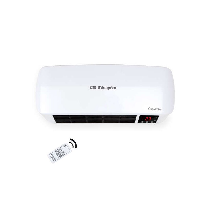 Orbegozo SP 6000 Riscaldatore da bagno split in ceramica - IP-22 - 2000W - Programmabile - Telecomando - Risparmio energ