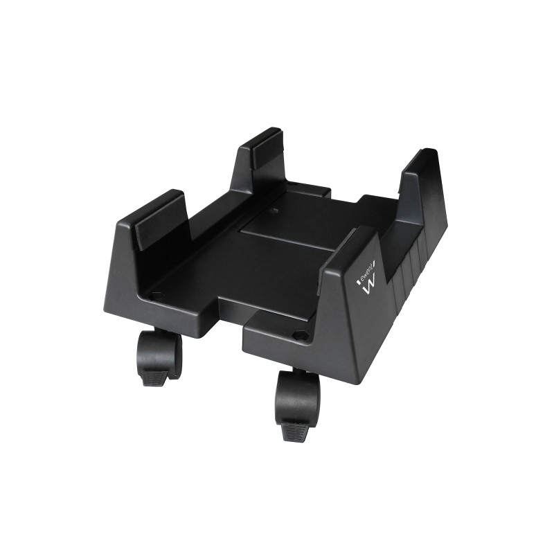 Ewent EW1290 Supporto per computer con rotelle regolabile - Da 15.5 a 25.5 cm - Massimo 8 kg - Nero