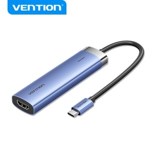 Hub USB-C 5 in 1 di Vention...
