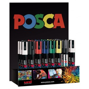 Posca PC-5M Display di 36...