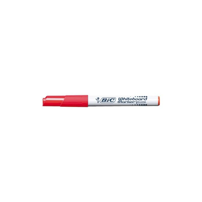 Bic Velleda 1741 Pennarello per lavagne bianche - Punta 4.5 mm - Tratto 1.4 mm - Inchiostro a base di acetone - Cancella