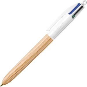 Bic 4 Colours Wood Style...