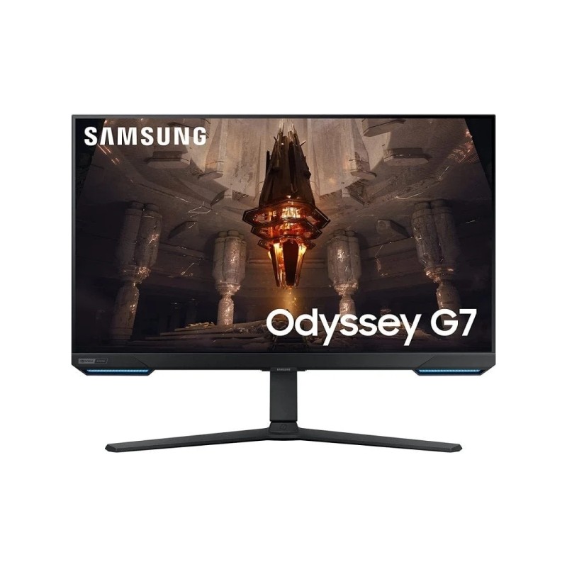 Samsung Odyssey G7 Monitor 28 LED IPS UltraHD 4K 144Hz FreeSync Premium Pro - Risposta 1ms - Regolabile in altezza. orie