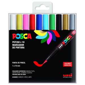 Posca PCF-350/10C Set di 10...
