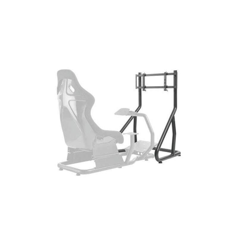 Cromad Supporto per monitor da 32 a 50 Ideale per l'uso con il sedile del cockpit del simulatore di corsa - Sistema anti