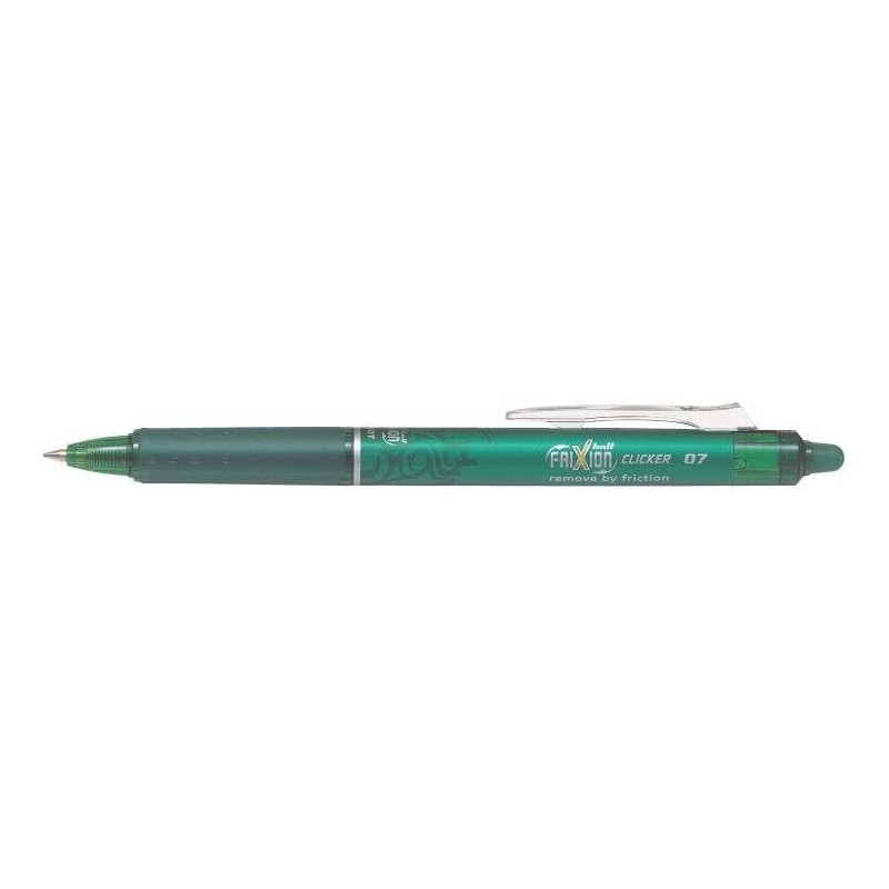 Pilot Frixion Clicker Penna a sfera retraibile in gel - Penna a sfera 0.7 mm - Tratto 0.4 mm - Impugnatura ergonomica - 