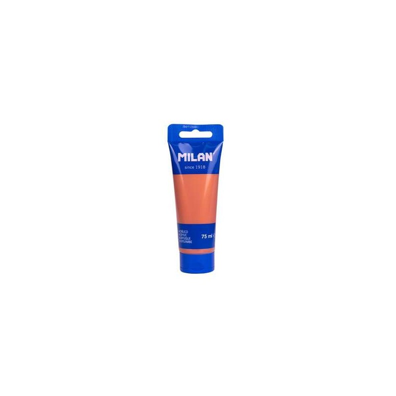 Milan Acrylic Paint Tubo 75ml - Pigmenti di alta qualità - Miscelabili - Colore rame