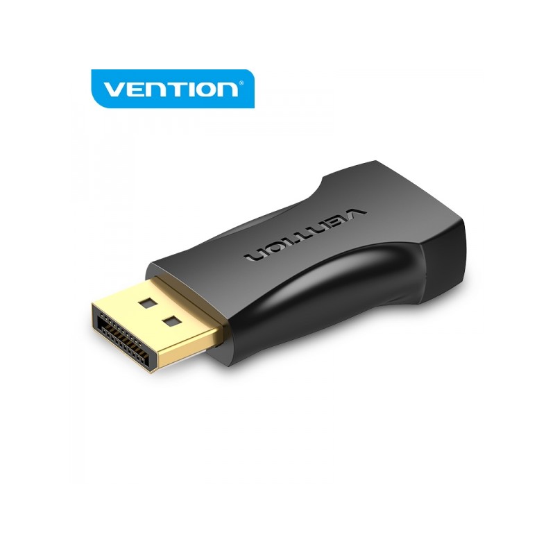 Adattatore Vention da DisplayPort 1.2 maschio a HDMI 2.0 femmina 4K - Nero