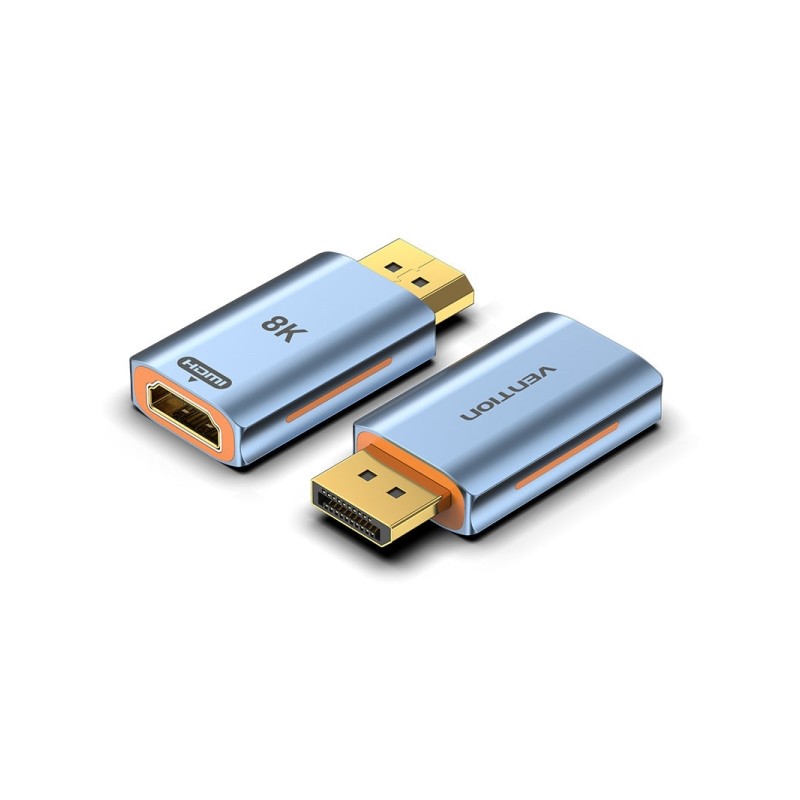 Adattatore Vention Displayport 1.4 8K maschio a HDMI 2.1 8K femmina - Blu
