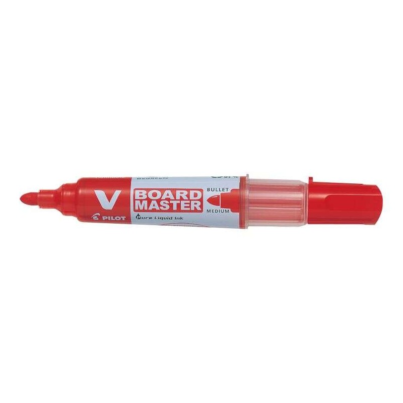 Pilot V-Board Master Begreen Marcatore per lavagna bianca - Rotondo 6 mm - 2.3 mm - 91% plastica riciclata - Ricaricabil
