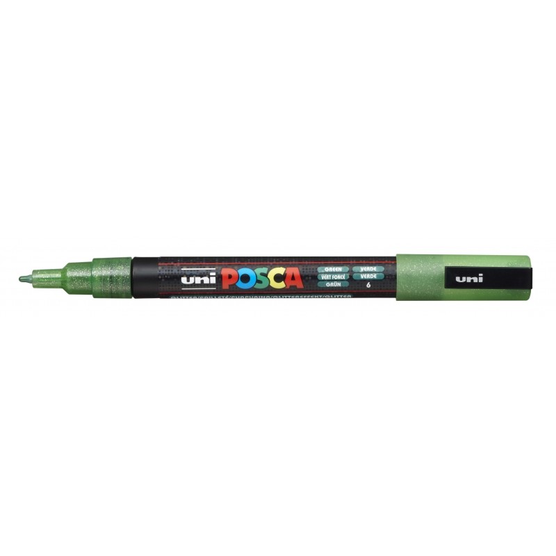 Posca PC-3ML Marcatore a vernice - A base d'acqua - Punta conica da 0.9-1.3 mm - Non permanente - Resistente alla luce -