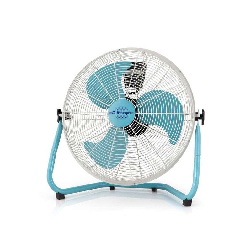Orbegozo PW 1546 Ventilatore industriale con pale da 45 cm e 3 velocità - Inclinazione regolabile e griglia di sicurezz