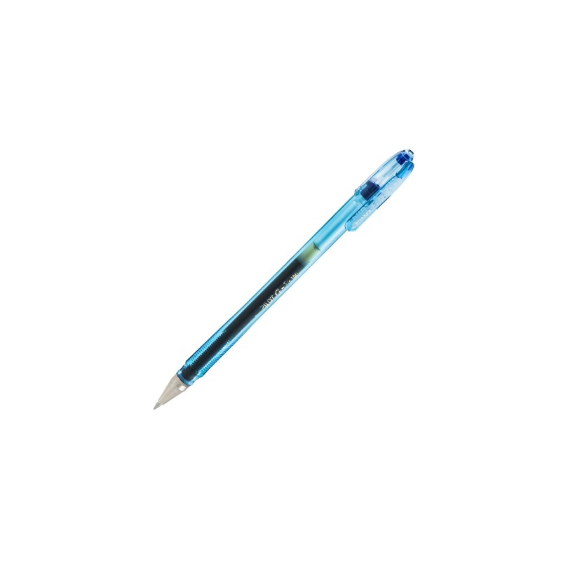 Pilot Gel Pen G1 - Ricaricabile - Penna a sfera 0.7 mm - Tratto 0.32 mm - Fusto trasparente - Colore blu