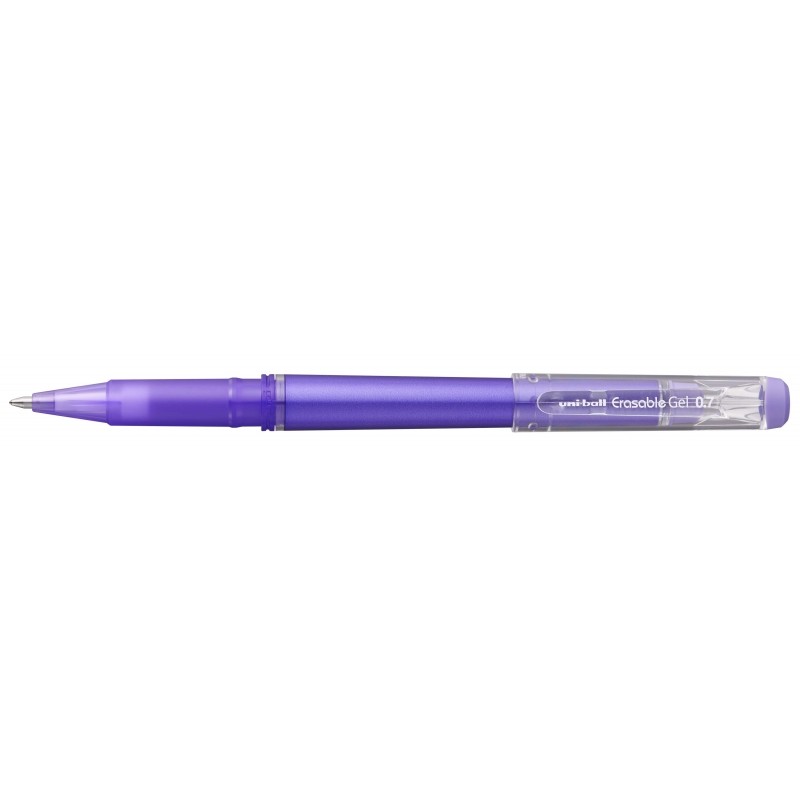 Uni-ball UF-222 Gel Roller cancellabile - Punta a sfera 0.7 mm - Inchiostro termosensibile - Doppia gomma cancellabile -