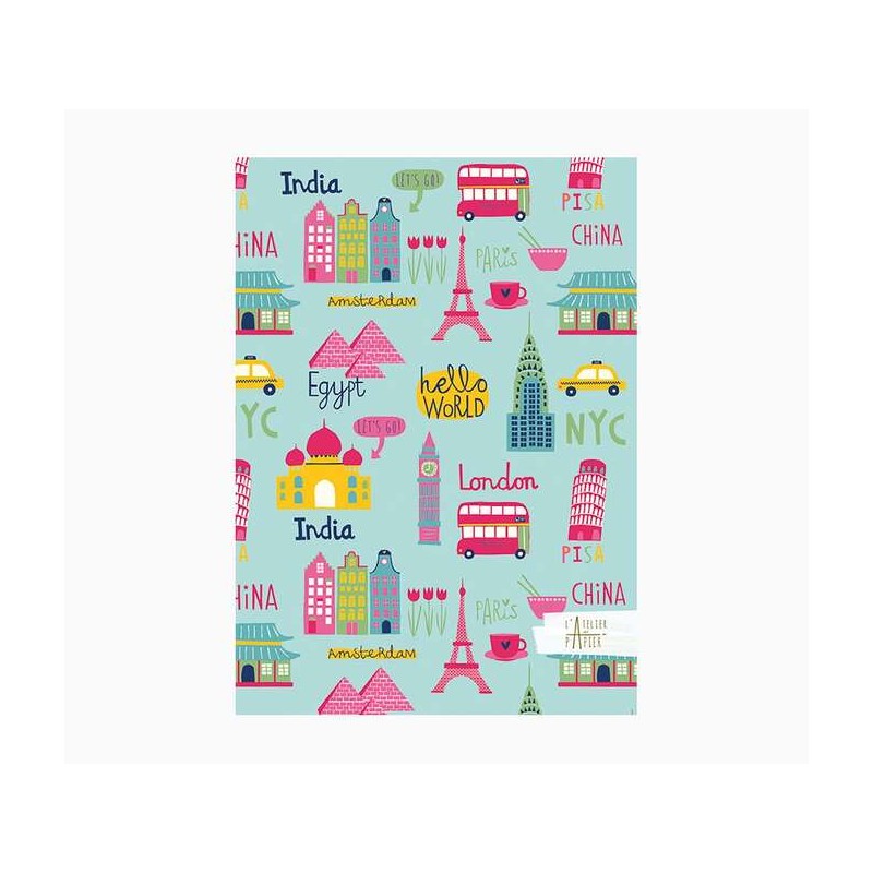 Pictura Notebook A5 - 15x21cm - 48 pagine foderate - Carta certificata FSC