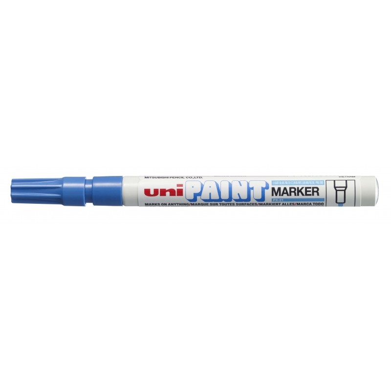 Uni-ball PX-21 Paint Marker - Marcatore a vernice - Punta acrilica 0.8-1.2 mm - Permanente su tutte le superfici - Resis