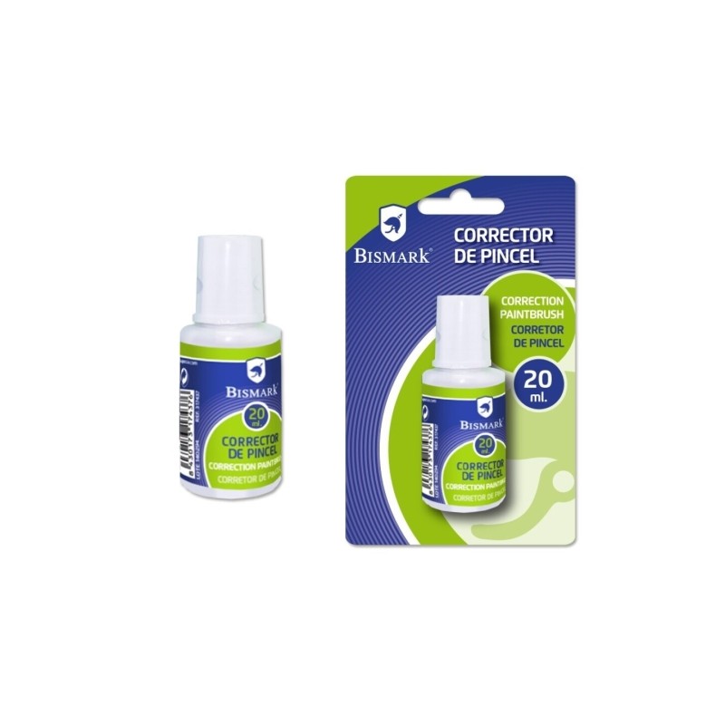 Bismark Liquid Concealer 20ml - Asciugatura rapida - Applicatore a pennello