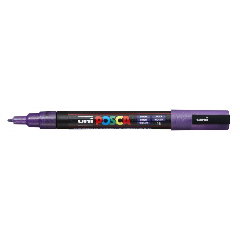 Posca PC-3ML Marcatore a vernice - Punta conica in poliestere 0.9-1.3 mm - Inchiostro a base d'acqua - Resistente alla l