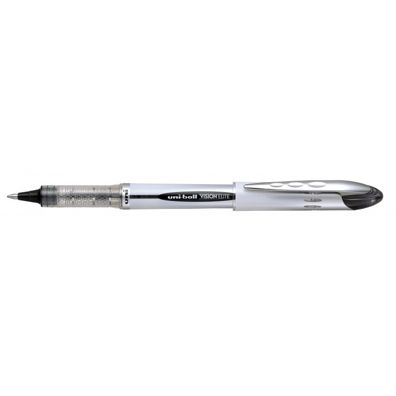 Uni-ball Vision Elite UB-200 Rollerball a inchiostro liquido - Punta a sfera 0.8 mm - Sistema anti-perdita da viaggio - 