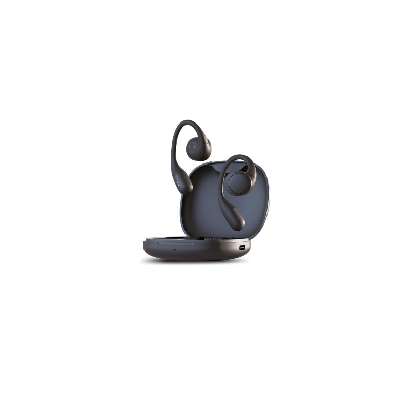 SPC Ether 2 Sense Cuffie Bluetooth 5.3 open-ear - Vivavoce - Assistente vocale - Connettività con 2 dispositivi contemp