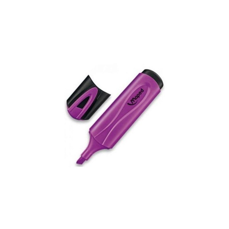 Maped Peps Classic Highlighter - Punta smussata - Linea da 1 a 5 mm - Ideale per sottolineare ed evidenziare - Colore Vi