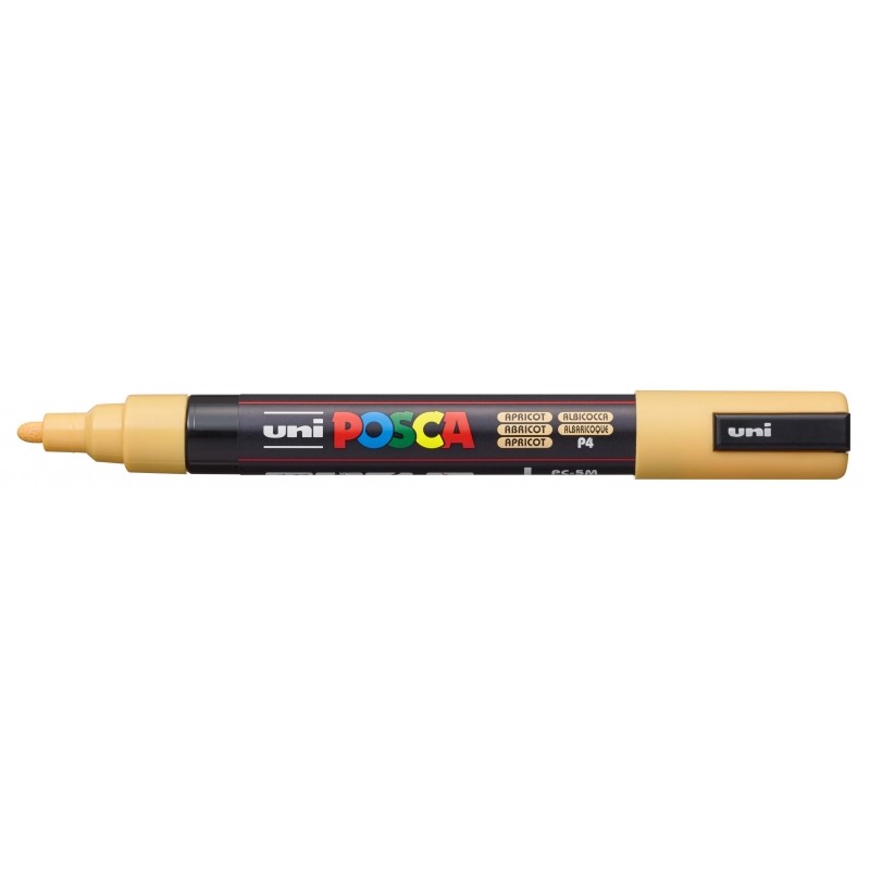 Posca PC-5M Pennarello - Punta 1.8-2.5 mm - Inchiostro a base d'acqua - Resistente alla luce - Non permanente - Colore a