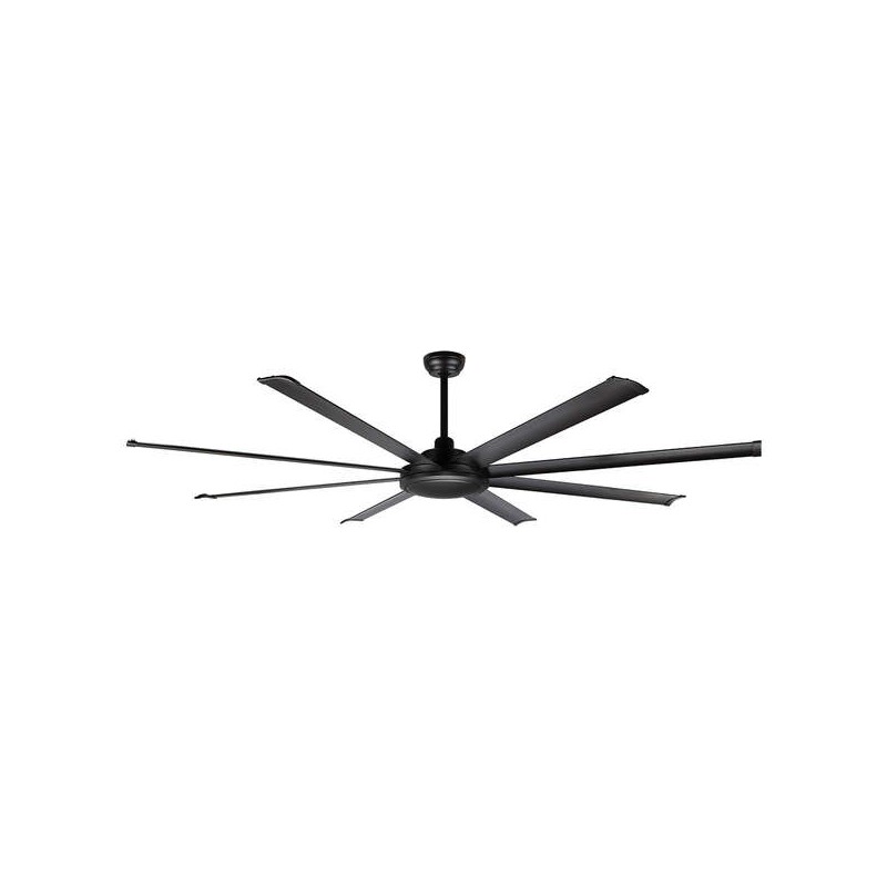 Ventilatore industriale da soffitto Orbegozo Megabreeze - Motore a corrente continua potente ed efficiente - 6 velocità