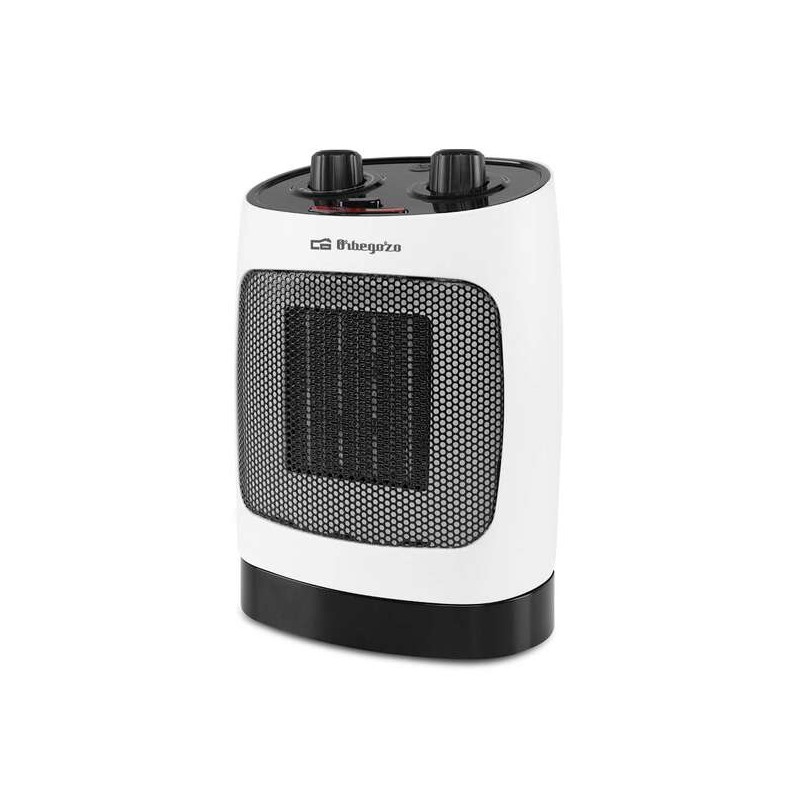 Orbegozo CR 5032 Riscaldatore ceramico compatto - Potenza 2000W - Movimento oscillante - 3 modalità di funzionamento - 