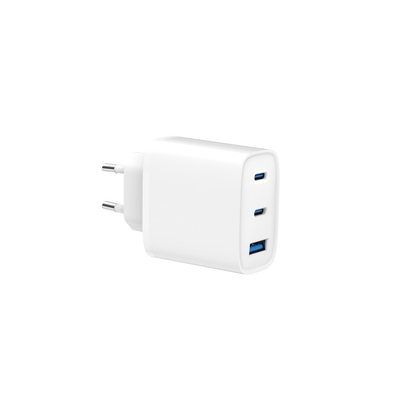 Caricatore da parete SPC 2xUSB-C/PD + USB-A 65W - Bianco
