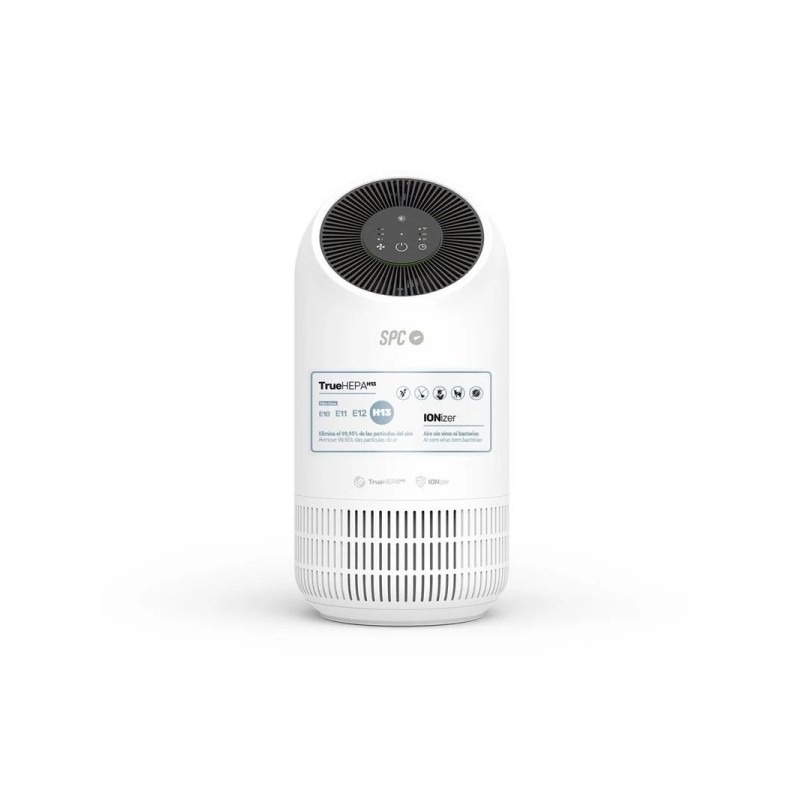 SPC Espirare ION Purificatore d'aria intelligente con ionizzatore - Vero filtro HEPA 13 - Filtrazione a 4 stadi con ioni