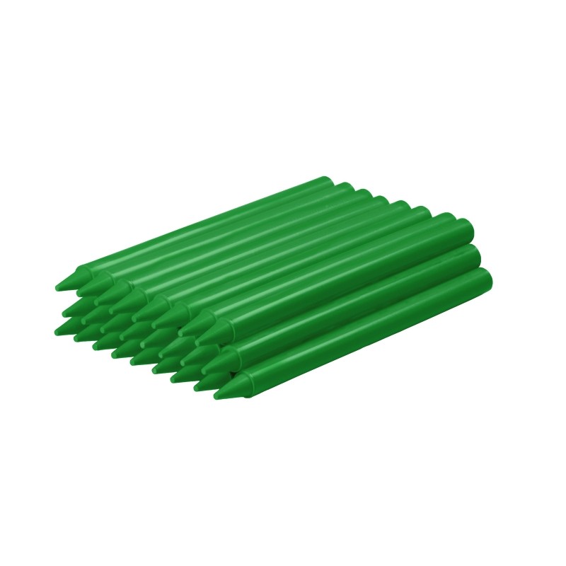 Jovi Plasticolor Astuccio da 25 pastelli a cera in plastica - Resistente - Non macchia - Resistente ai graffi - Finitura
