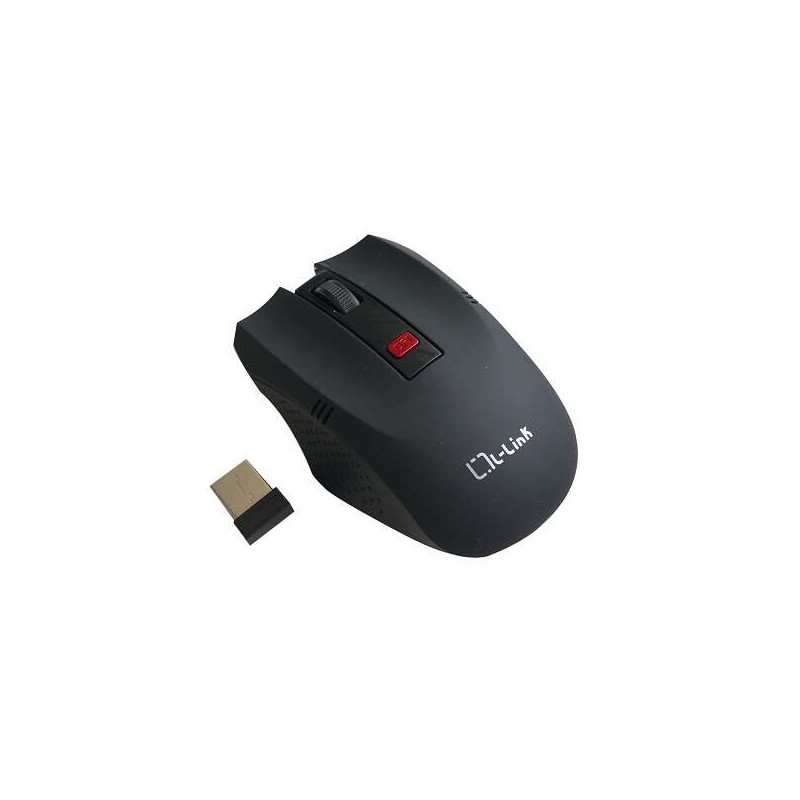 L-Link LL-2095-N Mouse USB senza fili a 1600 dpi nero