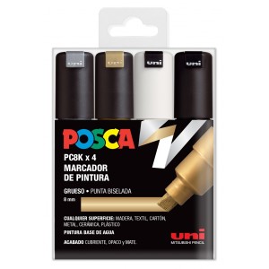Posca PC-8K Set di 4...