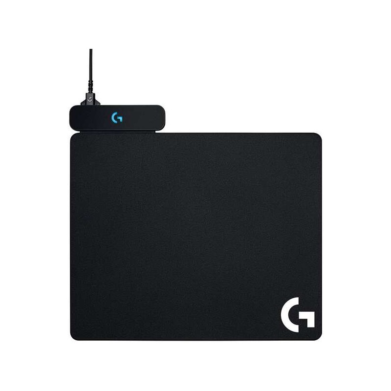 Dock di ricarica wireless Logitech Powerplay per mouse - Compatibile con G703/G903 - Include 2 tappetini per mouse rigid