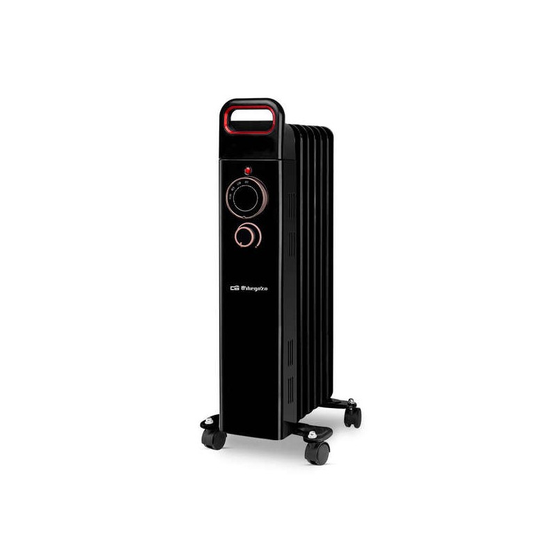 Orbegozo RUN 1500 Radiatore a olio efficiente - Potente e silenzioso - Protezione da surriscaldamento e antiribaltamento