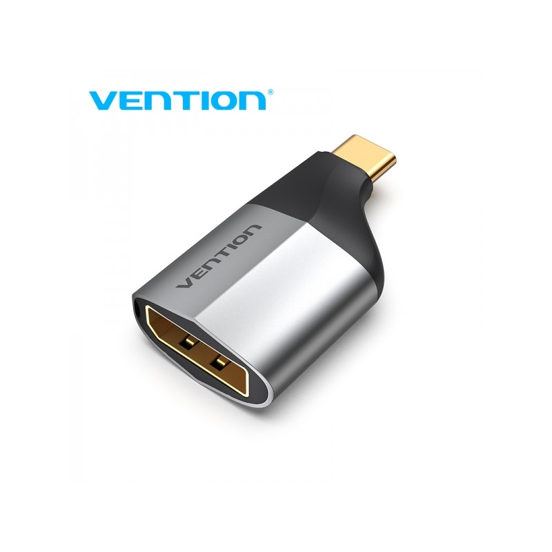 Adattatore USB-C maschio a DisplayPort femmina di Vention - Grigio