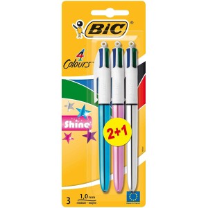 Bic 4 Colours Shine 2+1...