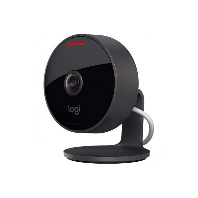 Videocamera di videosorveglianza Logitech Circle View FullHD 1080p WiFi - Angolo di visione di 180° - Audio a 2 canali 