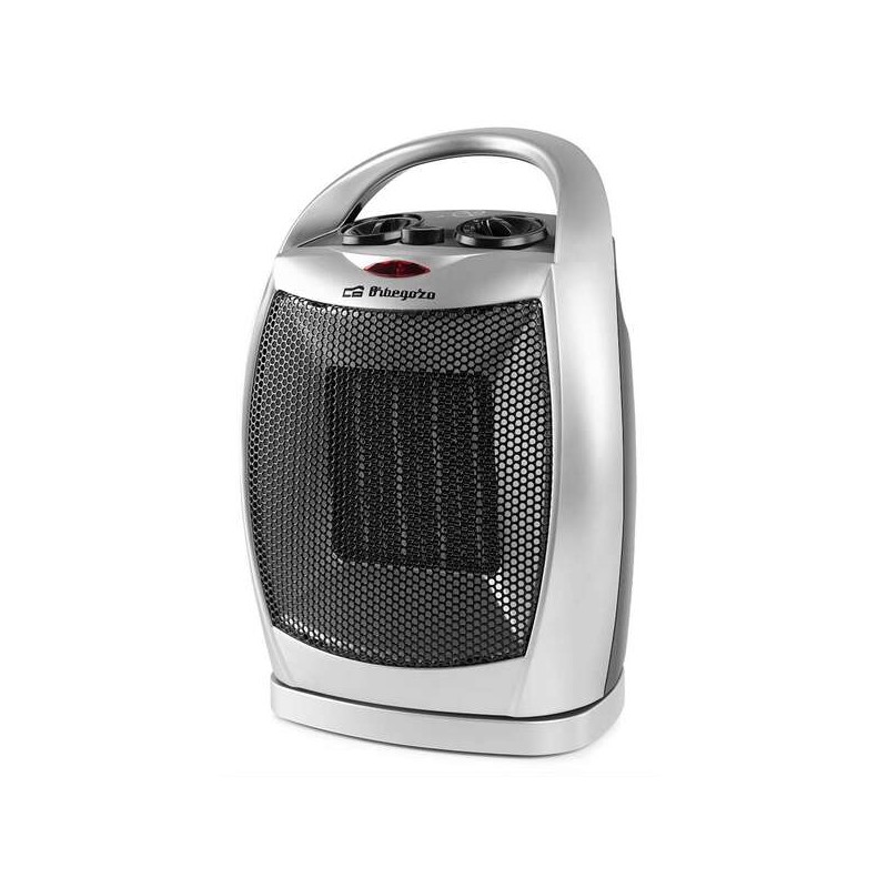 Orbegozo CR 5021 Riscaldatore oscillante in ceramica - Potenza 1500W - Termostato regolabile - Funzione ventola - Protez