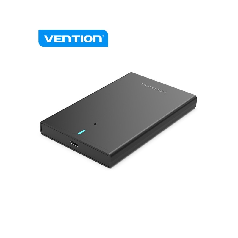 Custodia USB 3.1 Gen 2-C di Vention - Trasferimento a 6 Gbps - UASP e Trim - Modalità sospensione - Protezione ABS - Fa