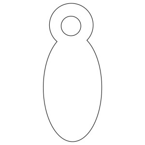 Apli Hang Tags Bianco 8 x...