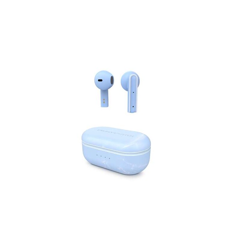 Cuffie stereo wireless Energy Sistem con plastica riciclata - Sensore di prossimità - Assistente vocale - Batteria da 2