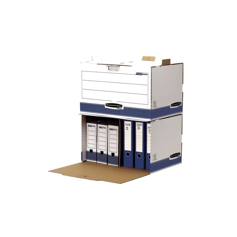 Fellowes Bankers Box - Accesso anteriore - Montaggio manuale - Cartone riciclato certificato FSC