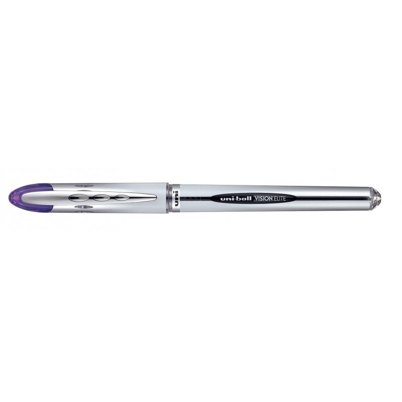 Uni-ball Vision Elite UB-200 Rollerball a inchiostro liquido - Punta a sfera 0.8 mm - Sistema antigoccia da viaggio - Co