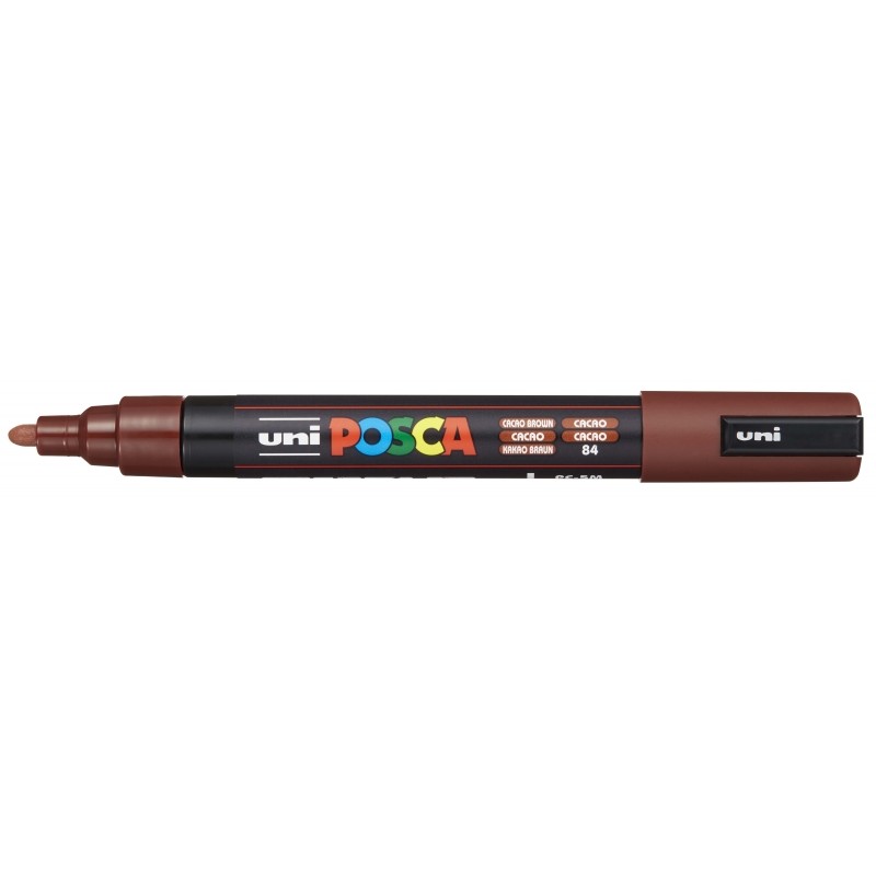 Posca PC-5M Marcatore a vernice - Punta a proiettile 1.8-2.5 mm - A base d'acqua - Non permanente - Resistente alla luce
